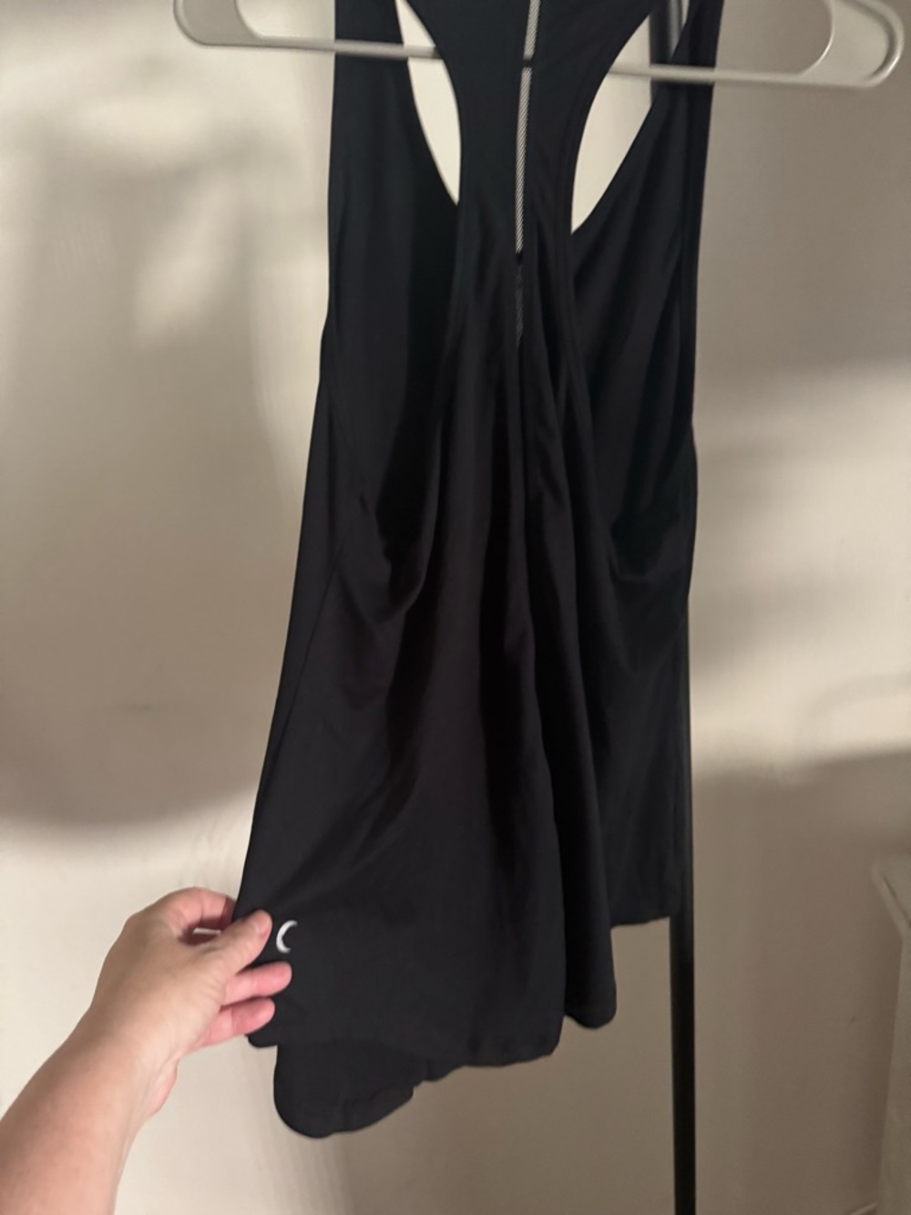 ZYIA Black Active Racerback Tank - Performance Fabric